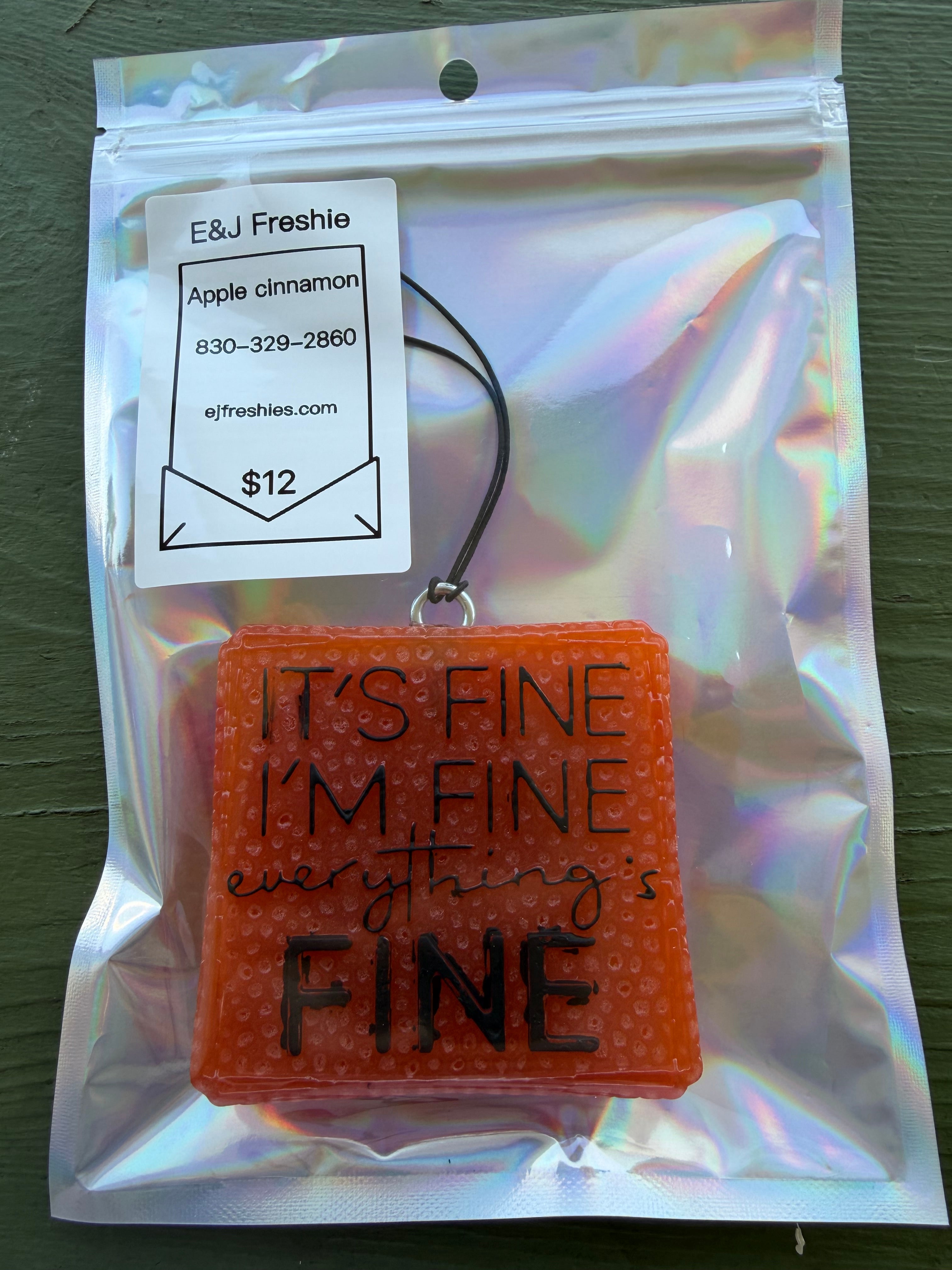 It fine I’m fine